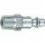 Tru-Flate Industrial/Milton 1/4 In. MNPT Steel Industrial Plug 12-523 Perspective: back