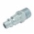Tru-Flate Industrial/Milton 3/8 In. MNPT Steel Industrial Plug 12-527 Perspective: back
