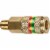 Tru-Flate Combo-Coupler 1/4 In. MNPT Brass Coupler 13-513 Perspective: back