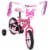 Huffy 22250 12 in. Disney Minnie Kids Bike, Pink - One Size Perspective: back