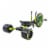 Huffy Green Machine Bike - Satin Lime/Black Perspective: back