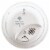 First Alert Hardwired 120V Ionization Carbon Monoxide and Smoke Alarm Perspective: back