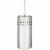 Toilet Brush and Plunger Set Toilet Plunger Toilet Brush Combo Chrome Perspective: back