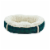 Aspen Pet Oval Plaid Bolster Lounger Perspective: back