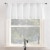 No. 918 Rocklin Window Panels - White Perspective: back