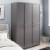 Camberly Framed 3 Door Wardrobe, Graphite Gray Perspective: back