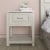 Sierra Ridge Levi Kids’ Nightstand, Light Walnut Perspective: back