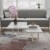 Brielle Coffee Table, Marble Perspective: back