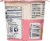 Quaker Strawberry and Cream Instant Oatmeal Breakfast Cup Perspective: back