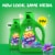 Gain Odor Defense HEC Super Fresh Blast Scent Liquid Laundry Detergent Perspective: back
