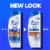 Head and Shoulders 2 in 1 Bourbon Dandruff Shampoo and Conditioner Perspective: back