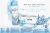 Downy® Light Ocean Mist Mega Dryer Sheets Perspective: back