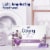Downy Light White Lavender Mega Dryer Sheets Perspective: back