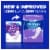 Always Discreet Pads for Women Heavy Absorbency Long Length Perspective: back