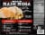 Banquet® MEGA Meats Carved Turkey With Gravy Mashed Potatoes and Stuffing Frozen Meal Perspective: back