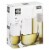 Libbey Vina Stemless White (set of 4) Perspective: back