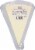 BelGioioso® Romano Cheese Wedge Perspective: back