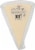 Bel Gioioso Asiago Cheese Wedge Perspective: back