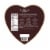 Godiva® Goldmark Assorted Dark Chocolate Heart Box Valentine Candy Perspective: back