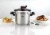 T-FAL P4500734 Clipso 6.3 qt. Stainless Steel Pressure Cooker Perspective: back
