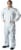 Buffalo Disposable Polypro Coveralls - White Perspective: back