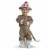 Sock Monkey Costume, Baby Perspective: back