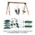 Swing N Slide Scout Swing Set Kit NE4422 Perspective: back