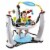 Evenflo ExerSaucer Jump and Learn Jam Session Activity Station Jumper for Babies Perspective: back