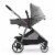 Evenflo Gold Shyft Travel System Set with SecureMax Infant Car Seat, Opal Pink Perspective: back