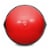 BOSU 26 Inch Yoga Sports Pro Balance Trainer Ball Exercise Equipment, Red/Black Perspective: back
