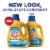 Arm & Hammer™ Clean & Simple™ Crisp Clean Liquid Laundry Detergent Perspective: back