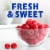Fresh Red Raspberries - 6 OZ Clamshell Perspective: back
