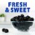 Fresh Blackberries - 6 OZ Clamshell Perspective: back