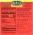 Herb-Ox® Sodium Free Beef Bouillon Packets Perspective: back