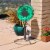 Yard Butler Steel Swivel Hose Reel Base - Black Perspective: back