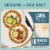 Wasa Crisp Creations Sesame + Sea Salt Large Crackers 8.3 oz Perspective: back