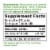 Nature's Way Gotu Kola Capsules 475 mg Perspective: back