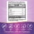 Nature’s Way Sambucus Zero Sugar Immune Black Elderberry Extract Vitamin C D3 Zinc Gummies Perspective: back