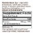 Nature's Way® GTF Chromium Capsules Perspective: back