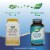 Nature's Way Calcium Magnesium and Zinc Mineral Complex Calcium Carbonate Citrate Malate Capsules Perspective: back