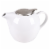 BIA Cordon Bleu Ooh La La Teapot with Stainless Steel Infuser - White Perspective: back