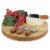 Danesco Bamboo Cheese Board and Knife Set Perspective: back