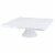 BIA Cordon Bleu Square Porcelain Pedestal Cake Stand Perspective: back