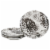 BIA Cordon Bleu Peony Dinnerware Set - Gray Perspective: back