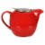 BIA Cordon Bleu Ooh La La Teapot with Stailess Steel Infuser - Red Perspective: back