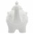 BIA Cordon Bleu Porcelain Elephant Teapot - White Perspective: back