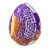 CADBURY Milk Chocolate Caramel Egg Easter Candy Egg Perspective: back
