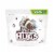 HERSHEY'S HUGS Milk Chocolate and White Creme Candy Share Pack Perspective: back