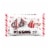 HERSHEY'S KISSES Candy Cane Mint With Stripes and Candy Bits Candy Christmas Bag Perspective: back