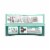 Hershey's Kisses Dark Chocolate Filled with Mint Truffle Holiday Candy Perspective: back